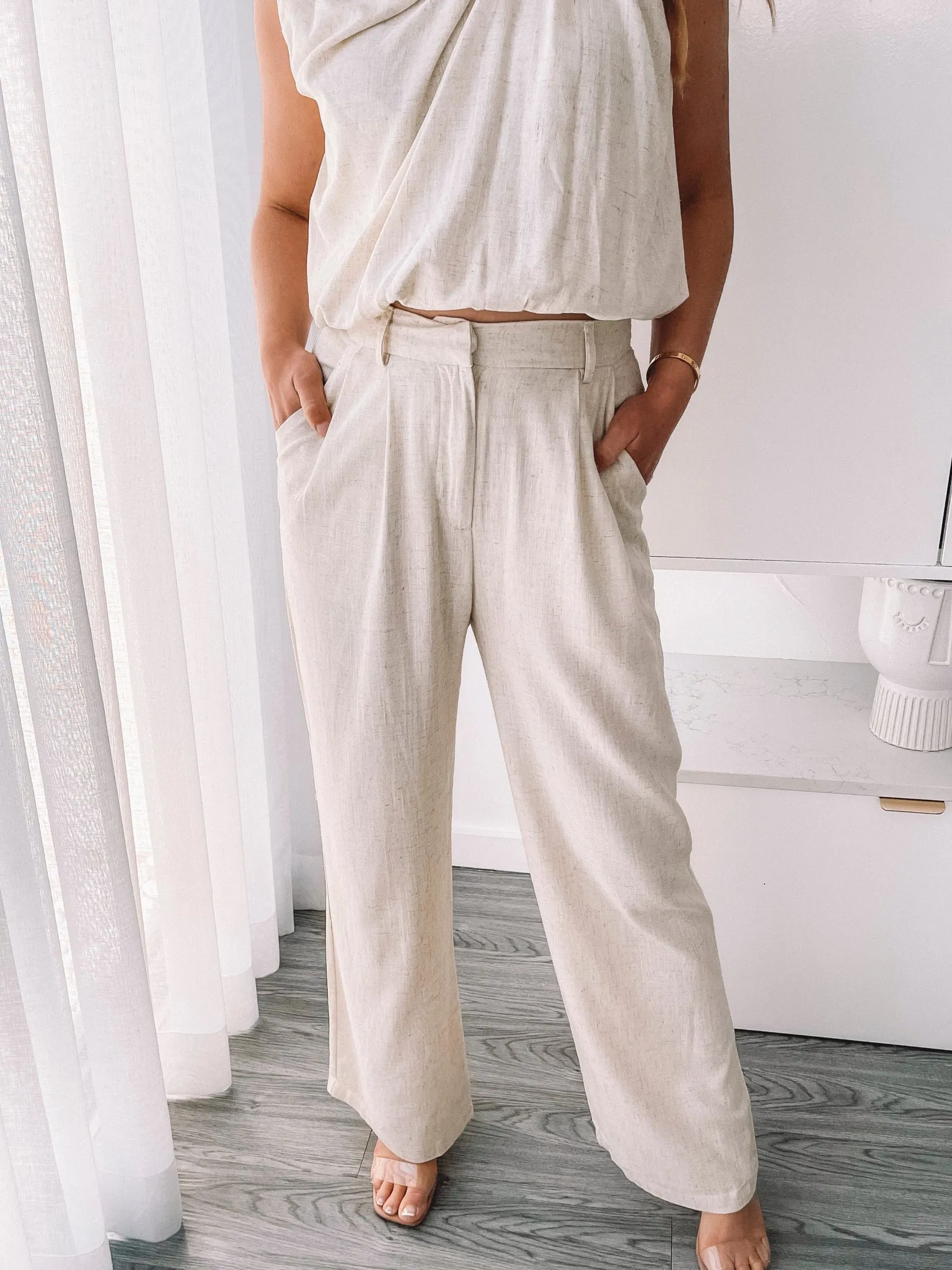 Lylia Pants - Beige