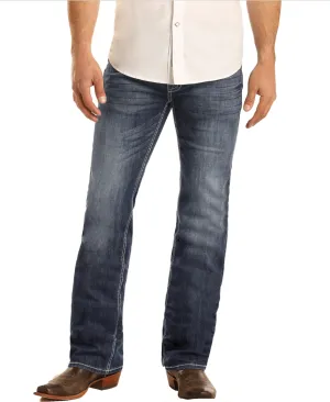 M1P3473 - Rock&Roll Denim Men's Pistol Straight Jean