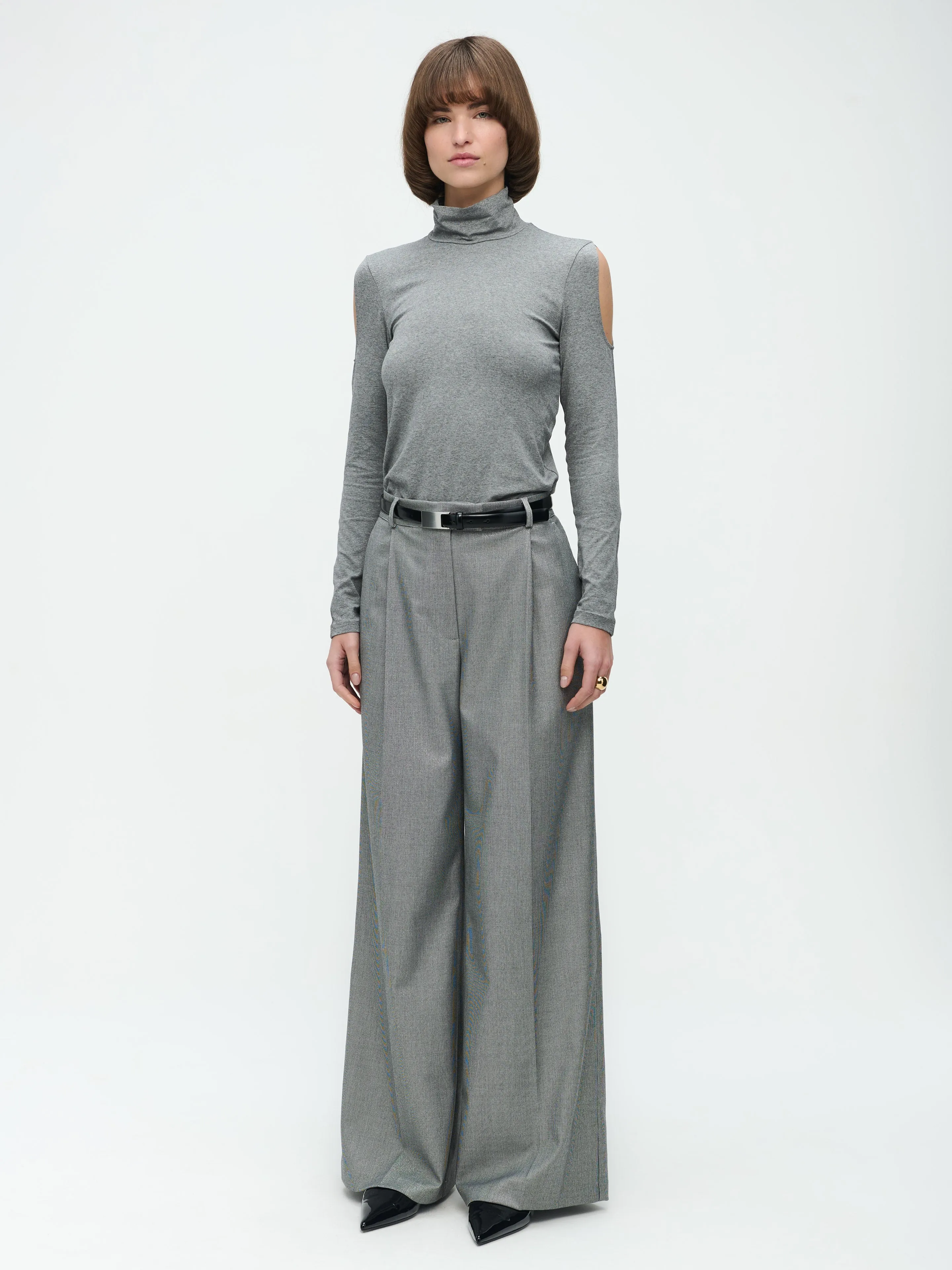 Marga Pants | Grey Silver