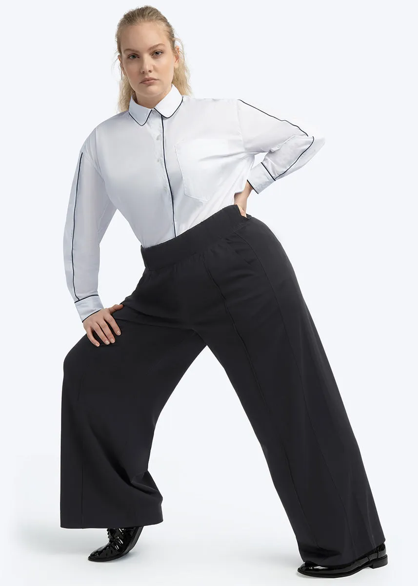 Multitasker Wide Leg Pant - Black