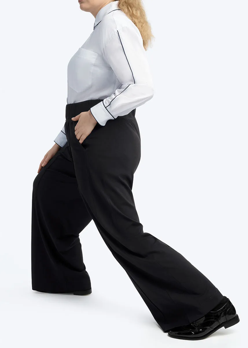 Multitasker Wide Leg Pant - Black