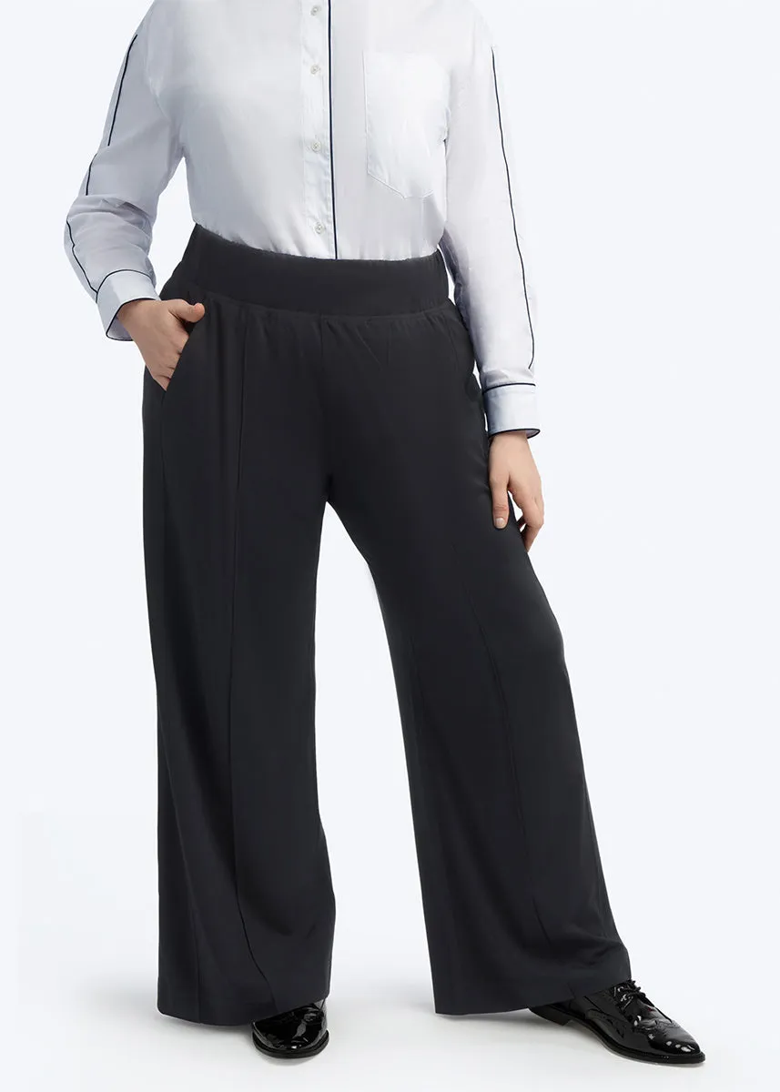 Multitasker Wide Leg Pant - Black
