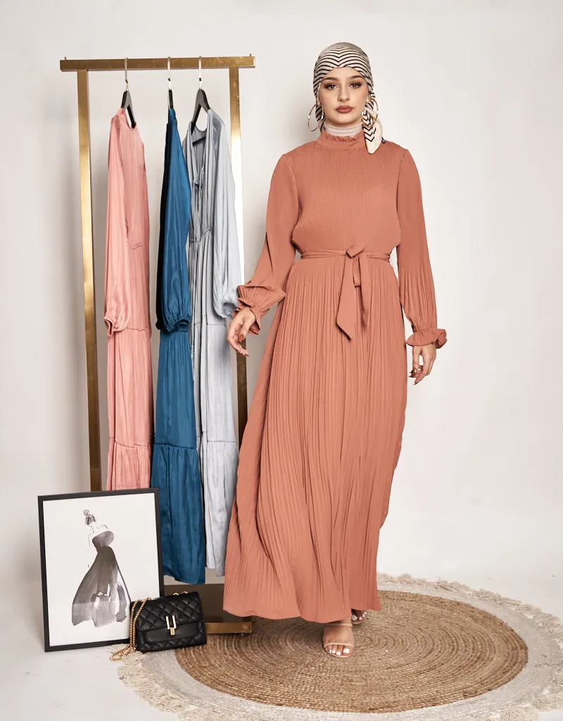 Pleated Staple Dress