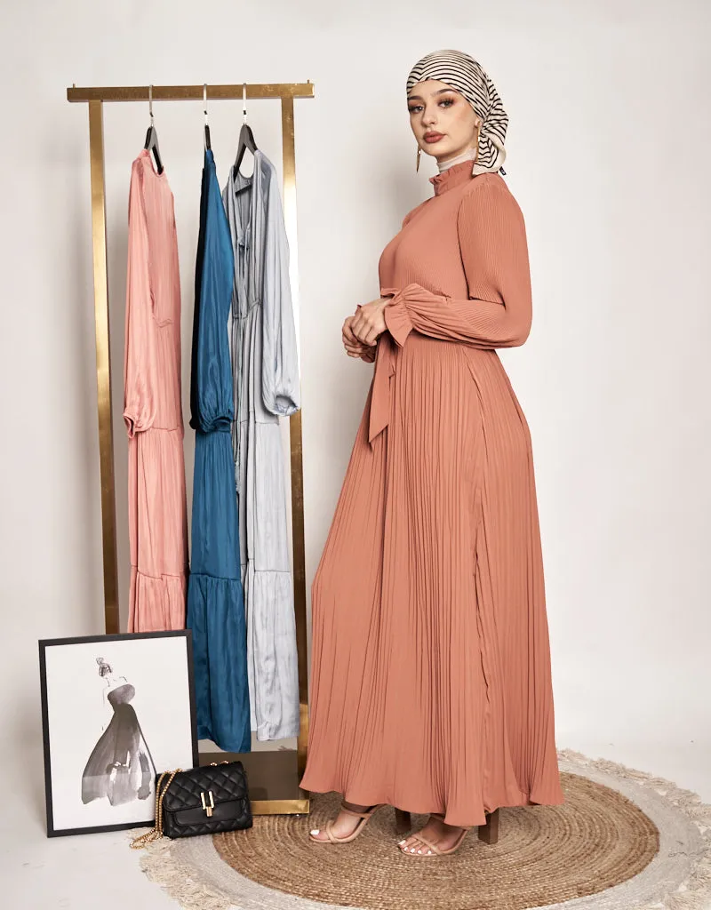 Pleated Staple Dress