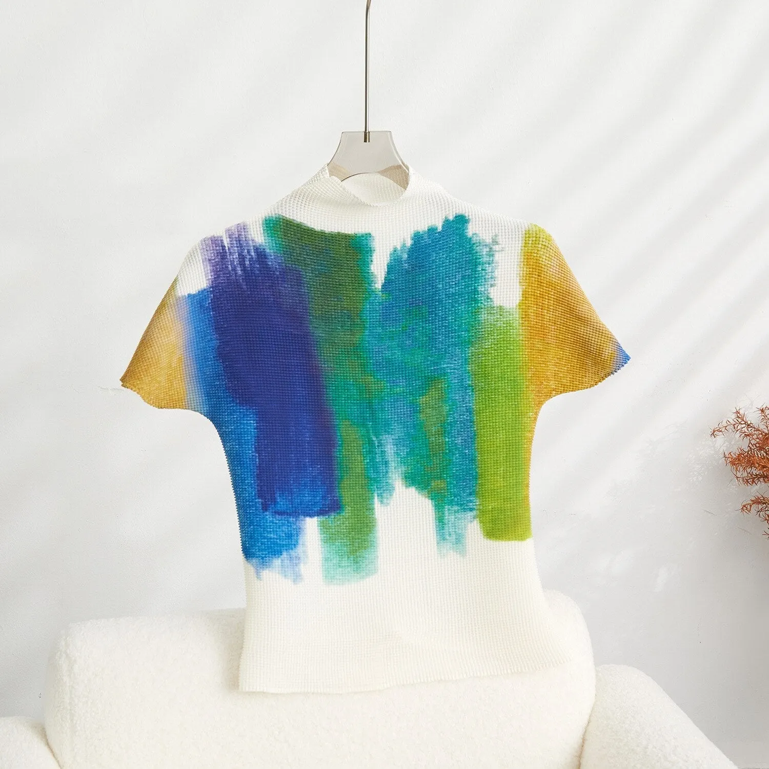 Pre Order:  Paintsplat Pleated Set