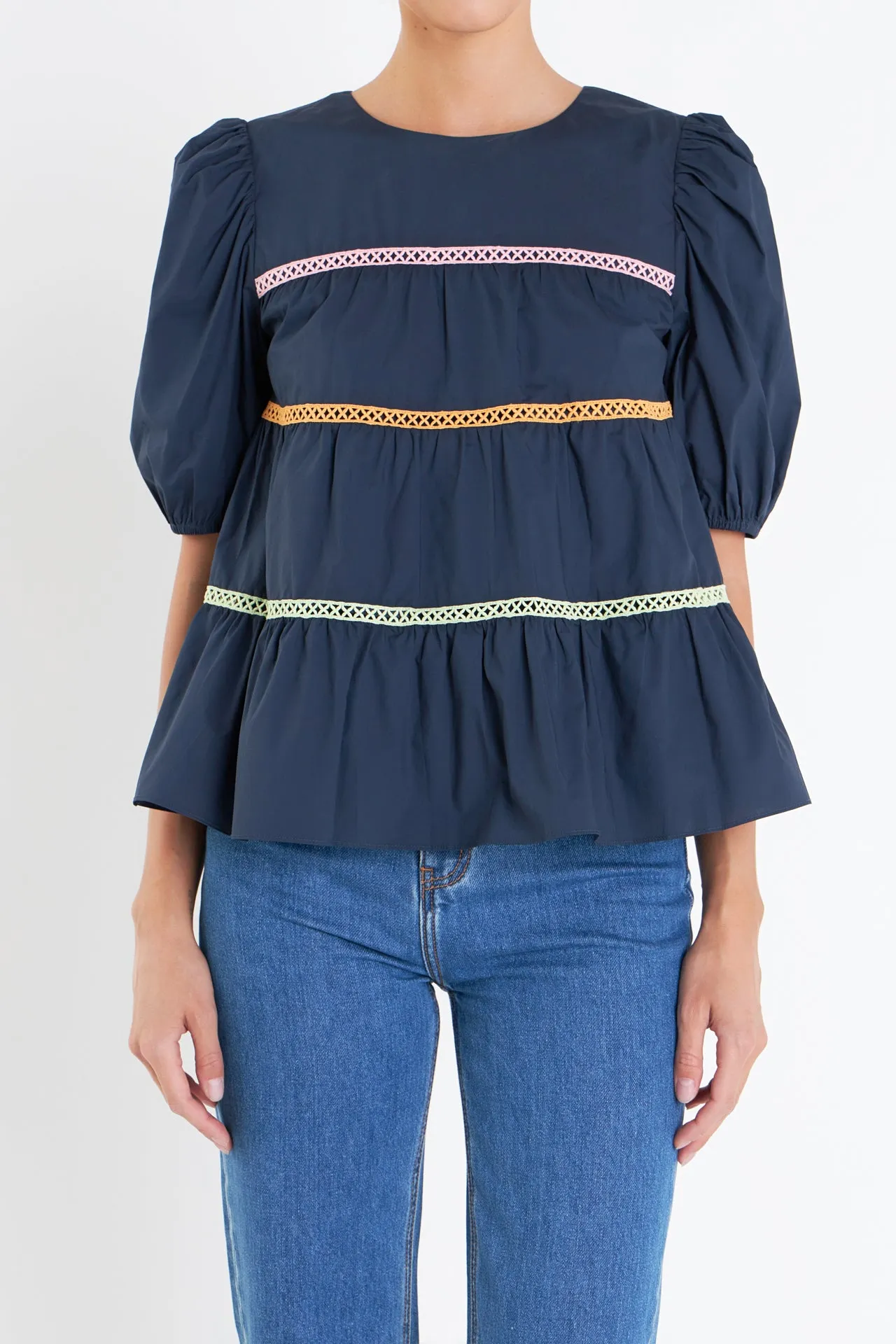 Puffy Short Sleeve Top