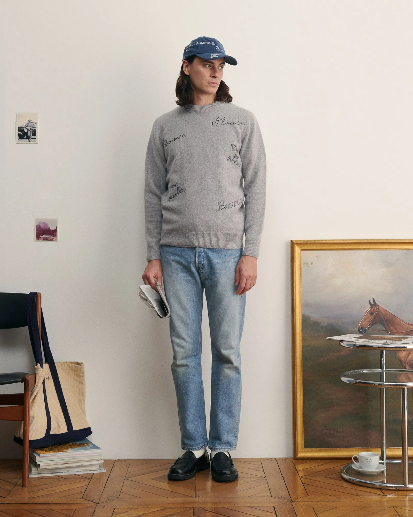 "Regions Of France" landon wool sweater