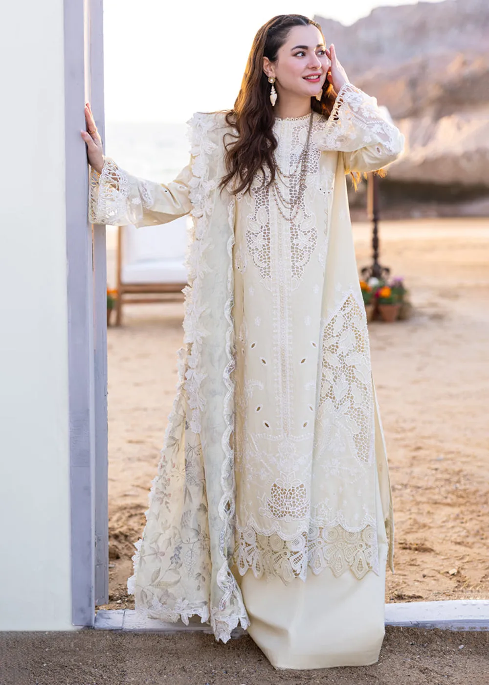 Sahil Kinare Luxury Lawn '24 by Qalamkar | FP-01 JANA