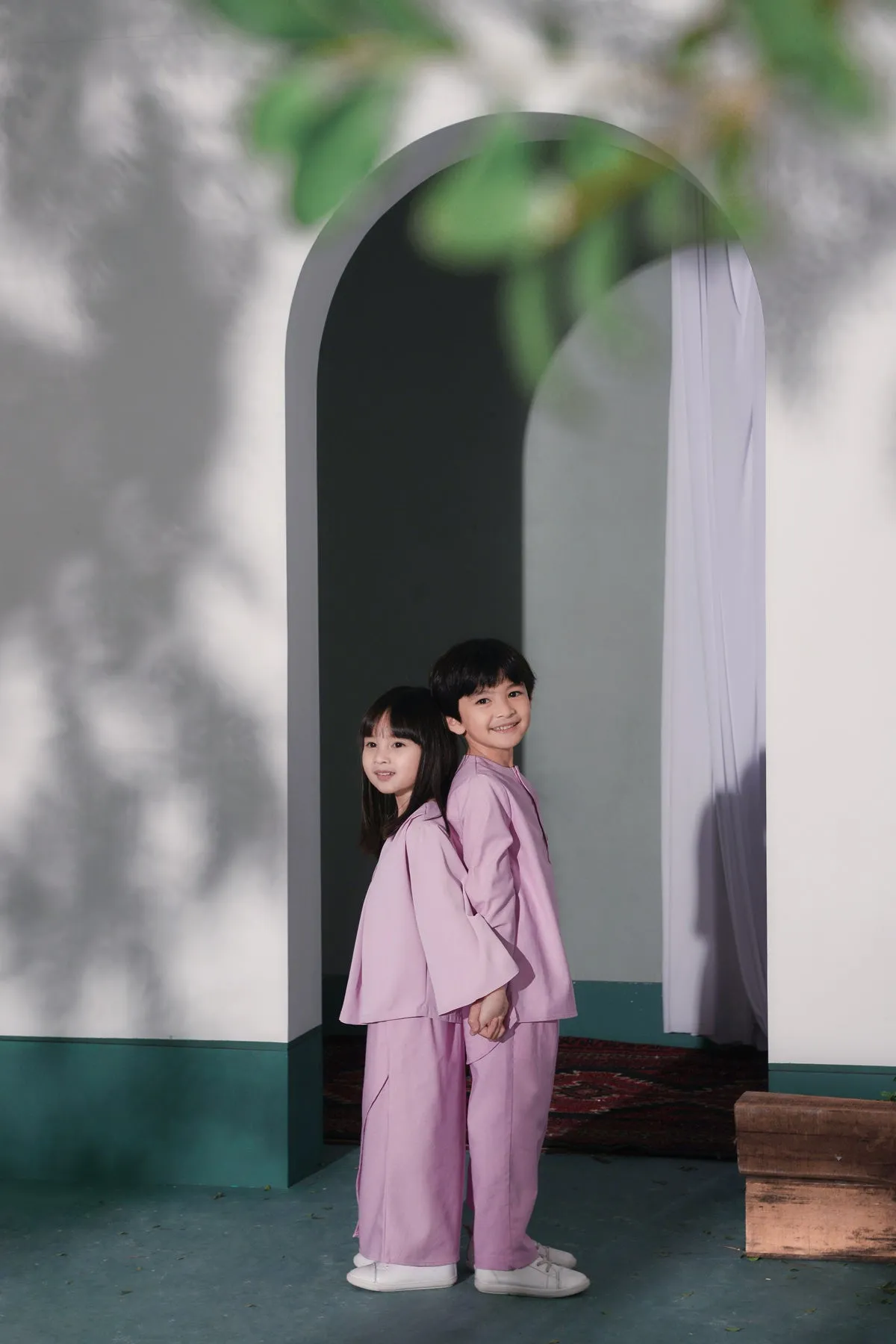 The Bayang Bell Shape Top - Light Purple