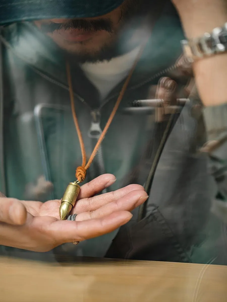 Top Predator Bullet Shape Necklace