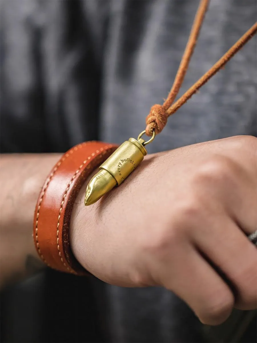 Top Predator Bullet Shape Necklace
