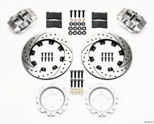 Wilwood Narrow Dynalite Inboard Rear Kit Drilled Polish Quick Change Rear End