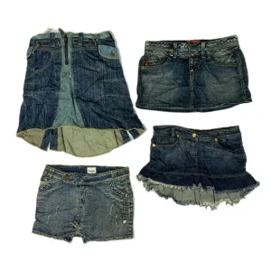 Y2K- Short Skirts Denim Mix(NS-144)