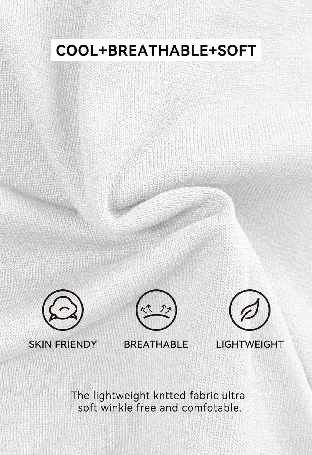 YTD Men's Knit Casual Button Down Shirts Short Sleeve Textured Summer Beach Shirts
