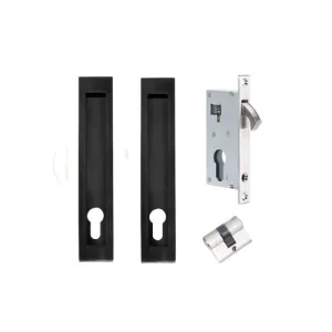 Zanda Verve Sliding Door Lock Kit - Narrow Style