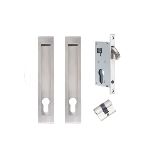 Zanda Verve Sliding Door Lock Kit - Narrow Style